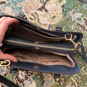 Navy Blue Michael Kors Purse